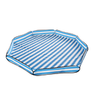 Striped blue/white